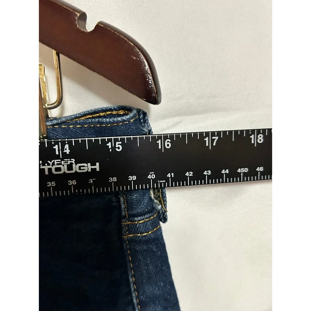 Levis 501‎ Original Fit Mens Dark Wash Straight Leg Button Fly Jeans 32x30